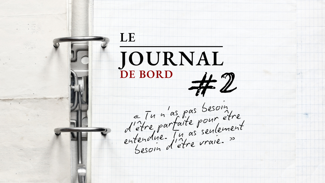 Illustration du Journal de bord #2 de La Femme Entrepreneure sur l'authenticité et le fait de retrouver sa voix en entrepreneuriat féminin.